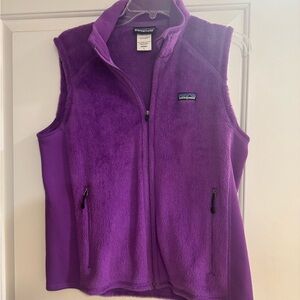 Patagonia Women's Purple Fleece Jacket Large